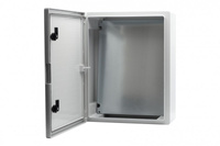 OBUDOWA PLASTIKOWA ABS NT 500X400X180 DRZWI PEŁNE IP65 IK08 SZARY