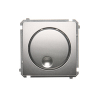 SIMON BASIC MODUŁ SREBRNY MAT ŚCIEMNIACZ OBROTOWY 1–10V ZACISKI ŚRUBOWE 6A