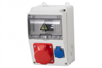 ROZDZIELNIA LAGO 7M 16A 5P, 230V