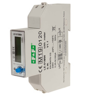 LE-01MW LICZNIK ENERGII ELEKTRYCZNEJ CYFROWY 1F 5/100A 1M 230V AC 2-TARYFOWY