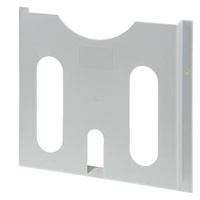 KIESZEŃ NA SCHEMAT POŁĄCZEŃ, GŁĘBOKOŚĆ 30 MM DO DIN A4 PIONOWO, SAMOPRZYLEPNA