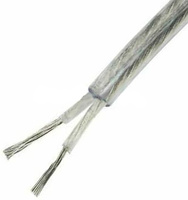 MTY 2X  0.5C TRANSPARENTNY PRZEWÓD OPONOWY MIESZKANIOWY 300/300V