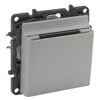 NILOE STEP MODUŁ ALUMINIUM ŁĄCZNIK HOTELOWY ELEKTRONICZNY KARTA 54MM 30SEK ZACISKI ŚRUBOWE 230VA