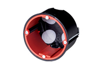 BS2000 CZARNY PUSZKA PRZECIWOGNIOWA Z MEMBRANĄ, HERMETYCZNA, AKUSTYCZNA Z WPROWADZENIEM RUR