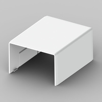 LPRO  60X40 LH ŁĄCZNIK PROSTY BIAŁY