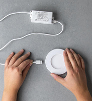 COMBINE BIAŁY ZASILACZ LED 24W IP20 TWORZYWO