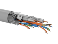 MULTI-KABEL MULTIMEDIA 2 X U/UTP KAT.5E + 2 X RG6 + 2 X FO G657A1, PVC, SZARY 500M Q-LANTEC