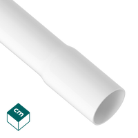 RLM 25-2 BIAŁY RURA INSTALACYJNA KIELICHOWANA 2M FI25